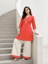 Ff Vk Cotton Bandhani Print Kurti With Bottom